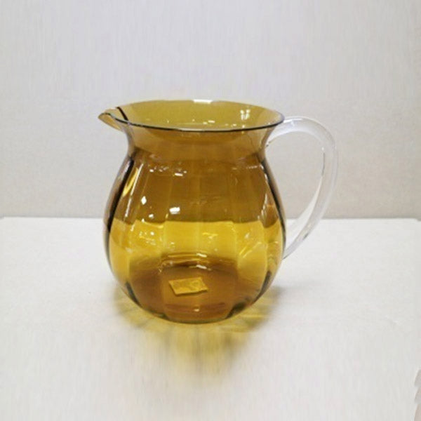BKY034(BH0023) Amber Lassi Jug 12c