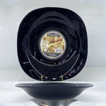 BLFTP90 9"Soup Plate Opal Glass 6-48c