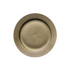 BR0028 8.25"ROUND PLATE F-BLACK 24c