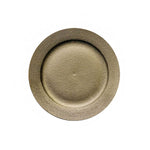 BR0028 8.25"ROUND PLATE F-BLACK 24c