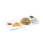 BR0048 Brilliant 16"rect plate+6.25  6c