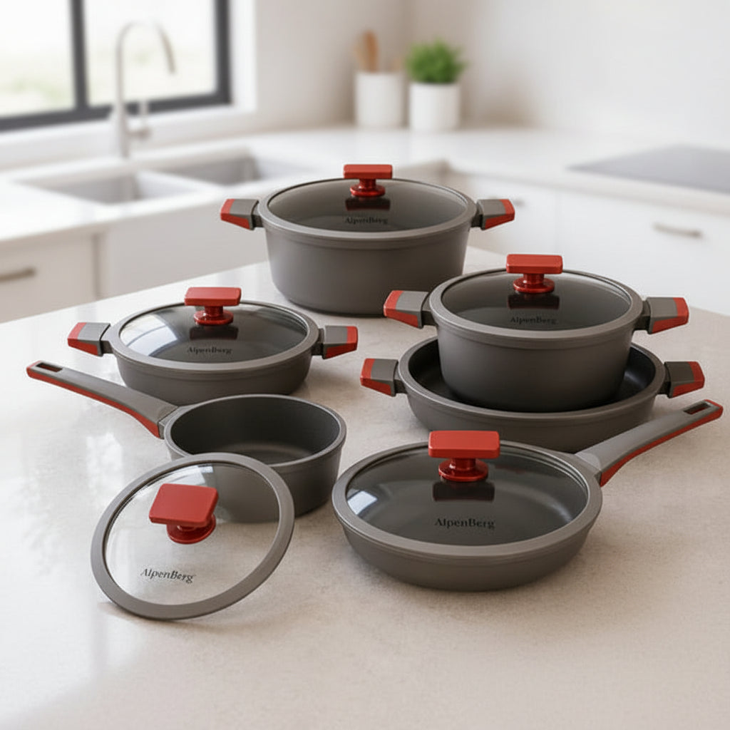 KC139 12Pcs Cookware Set