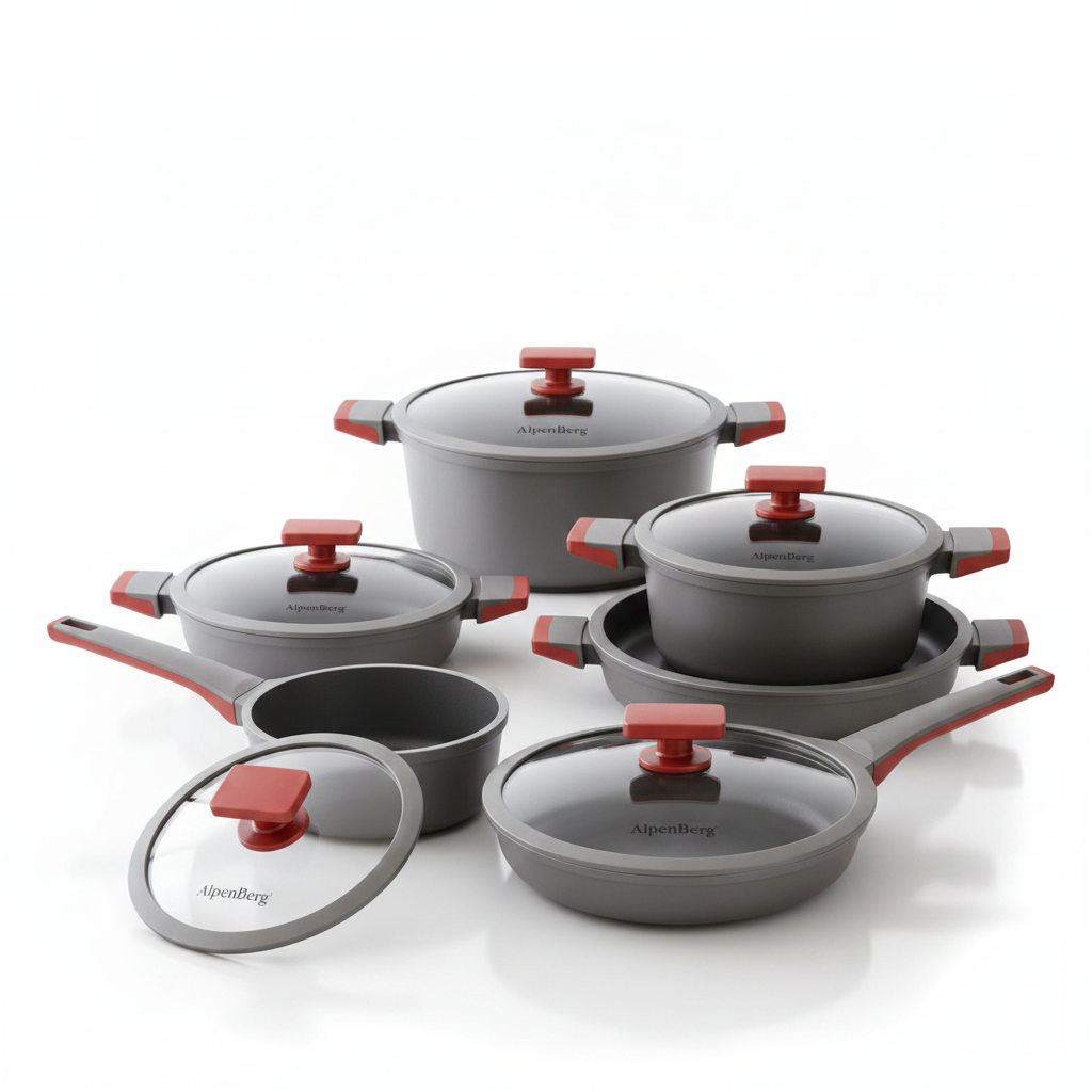 KC139 12Pcs Cookware Set