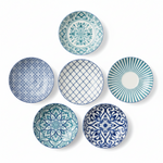 SE-012 3.87" 6Pcs Dish Set Porcelain 48c