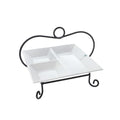 ES3854 Sq Divider Plate+Stand Symphony 4c
