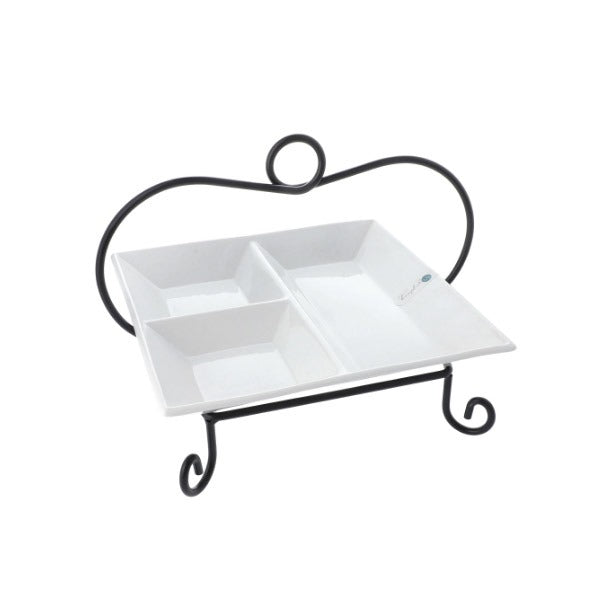 ES3854 Sq Divider Plate+Stand Symphony 4c