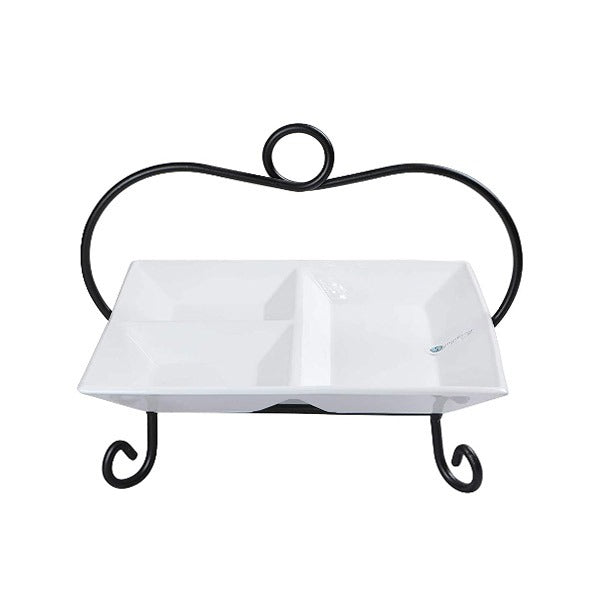 ES3854 Sq Divider Plate+Stand Symphony 4c