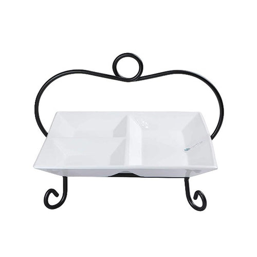 ES3854 Sq Divider Plate+Stand Symphony 4c