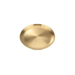 GST1037 23cm barbecue plate gold   75c