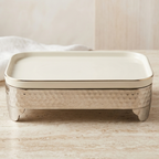 BR0016 10"RECT PLATE WITH STAND 6c