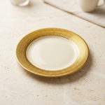 BR0021 8.25"ROUND PLATE G-WHITE 24c