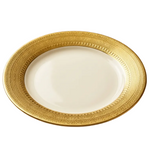BR0022 10.25"ROUND PLATE G-WHITE 24c