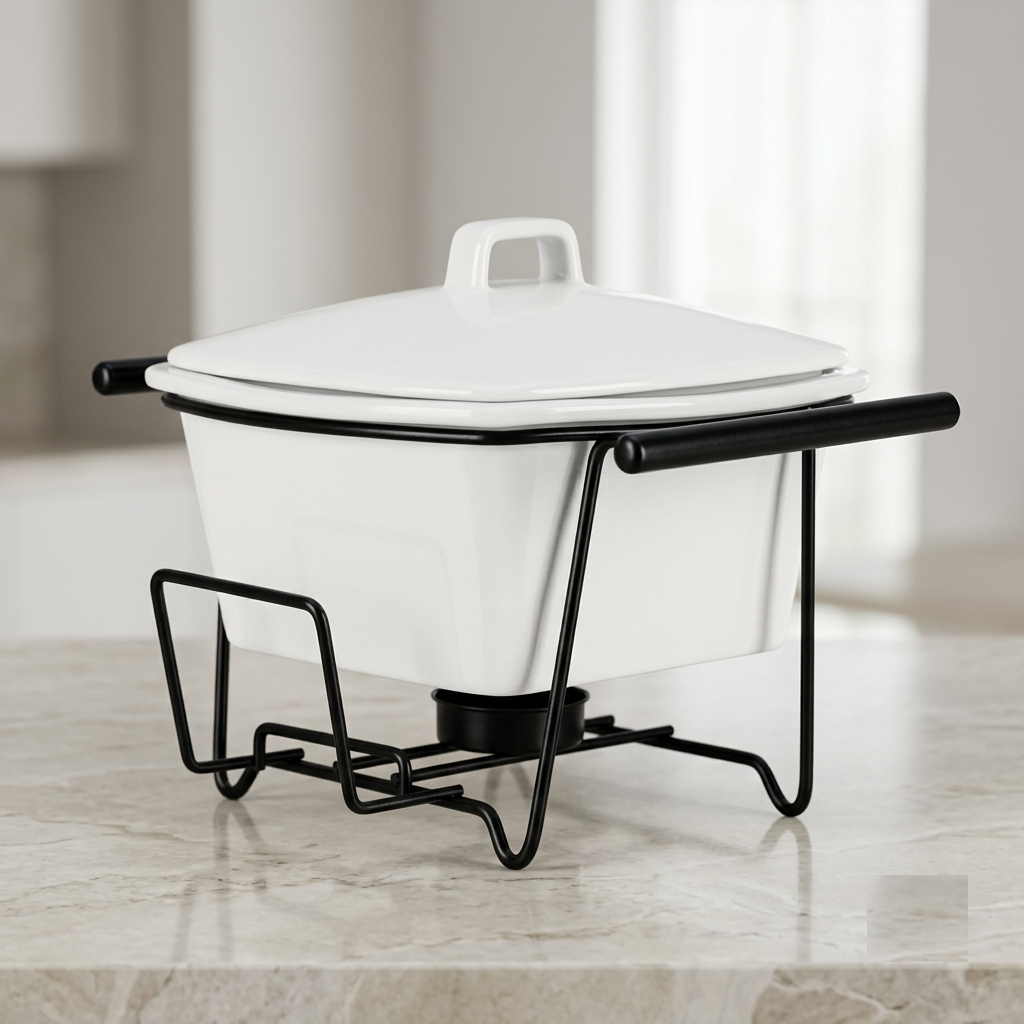 BR0052 Brilliant 6.75"casserole w iro 8c