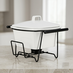 BR0052 Brilliant 6.75"casserole w iro 8c