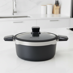 KC39 24cm Pot Black/Sliver Alpenberg 6c