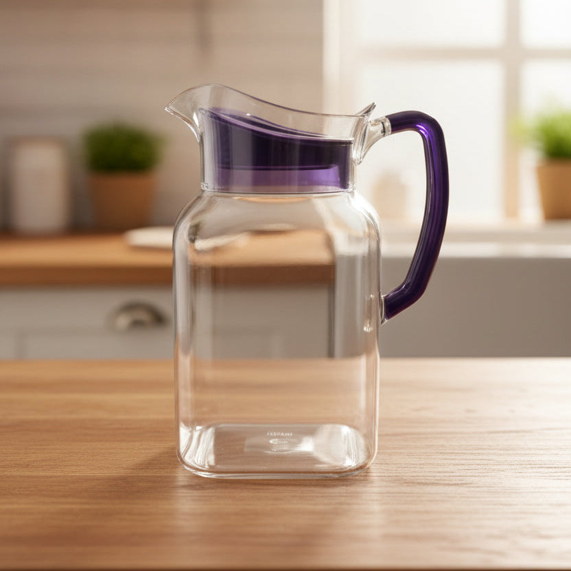 KY555 Purple SQ Mini Jug 1000ml 12c