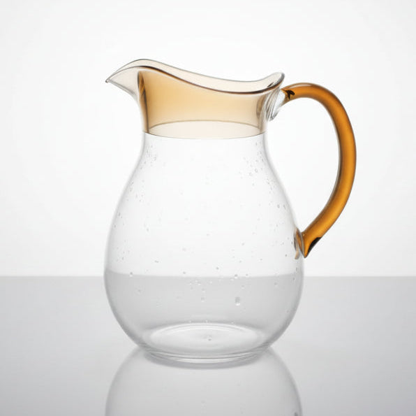KY812 Amber Lassi Jug Plain Small 12c