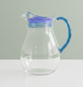 KY812 Blue Lassi Jug Plain Smalll 12c