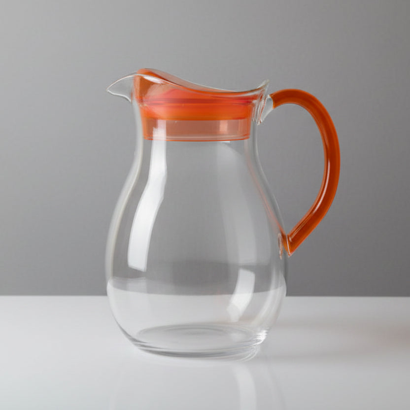KY812 Orange Lassi Jug Plain Sml 12c
