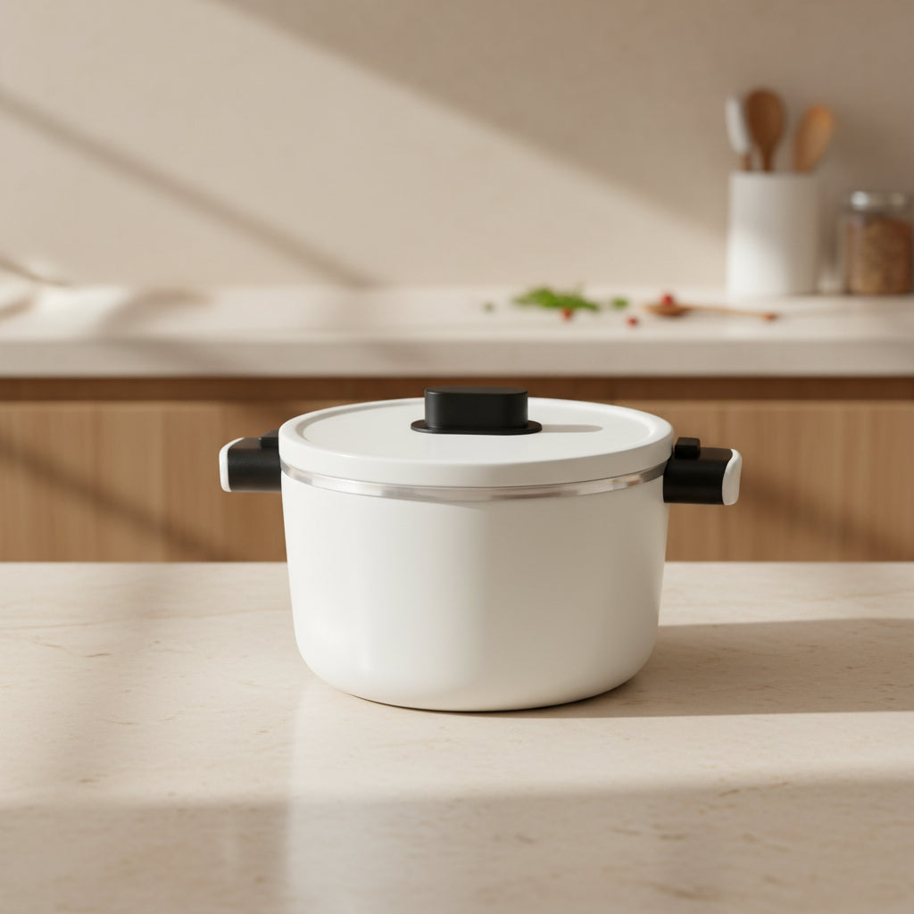 PB647 White Hot Pot 1.8 Ltr 24c