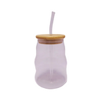 RXG-029 Glass With Straw 530ml MW 98c
