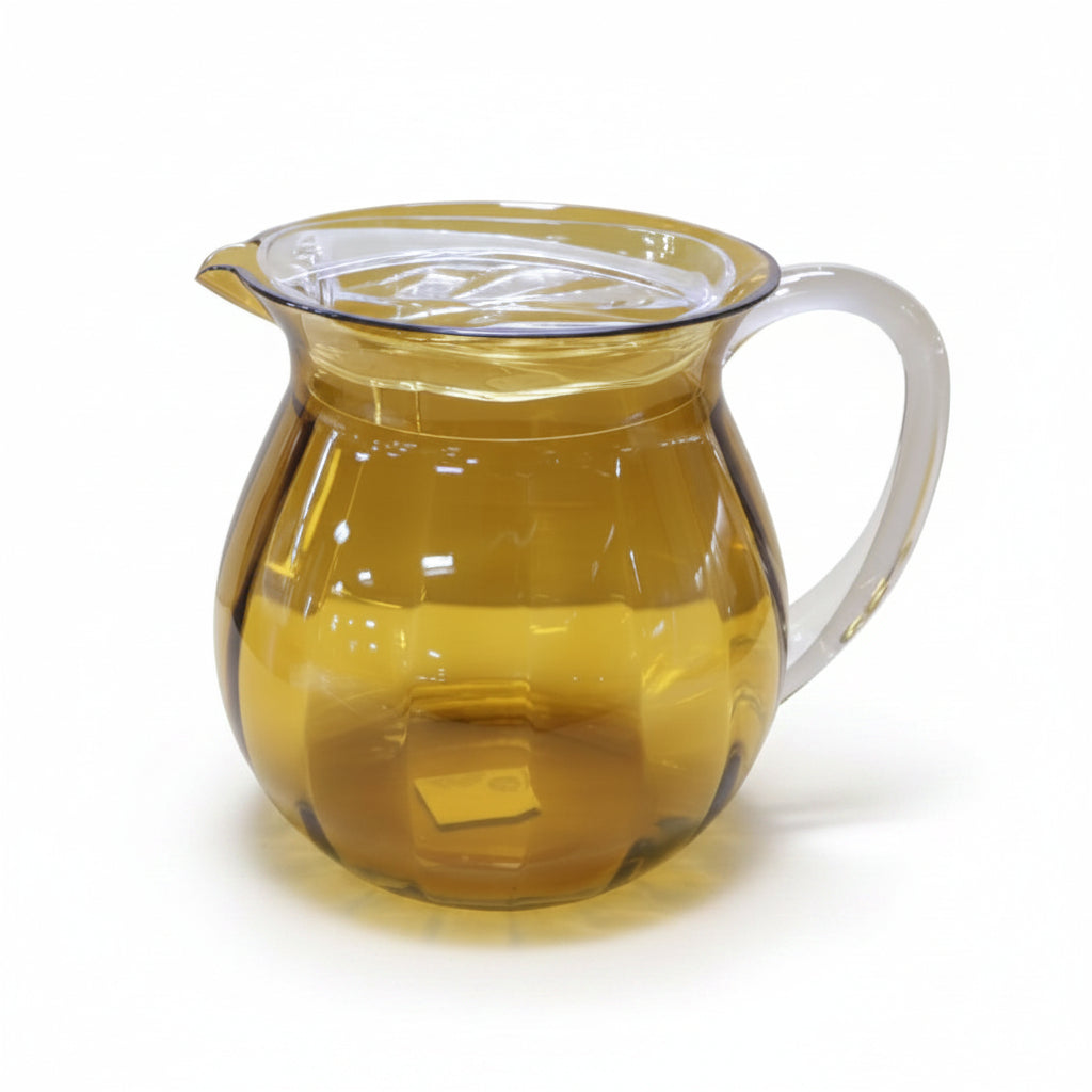 BH0158AC Amber Lassi Jug+Lid 6pc/ctn