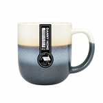 Danny Home 400ml Two-Tone Speckled Ceramic Coffee Mug Gradient Ombré Porcelain Tea & Hot Beverage Cup