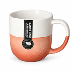 Danny Home 400ml Two-Tone Speckled Ceramic Coffee Mug Gradient Ombré Porcelain Tea & Hot Beverage Cup