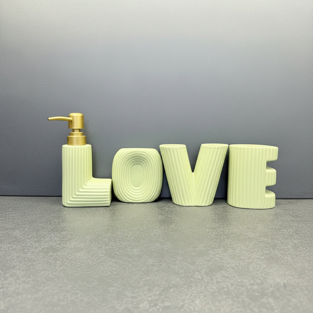 BR3008 4Pcs Bathroom Set G-Love 12c