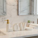 BR3009 4Pcs Bathroom Set W-Love 12c