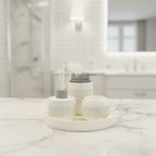 BR3017 4Pcs Bathroom Set Tray W-Line 12c