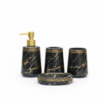 BR3007 4Pcs Bath Set B-Marble 12c