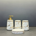 BR3006 4Pcs Bath Set W-Marble 12c