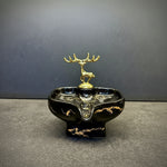 BR3033 Soap Dish Black Deer 60c