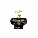 BR3033 Soap Dish Black Deer 60c