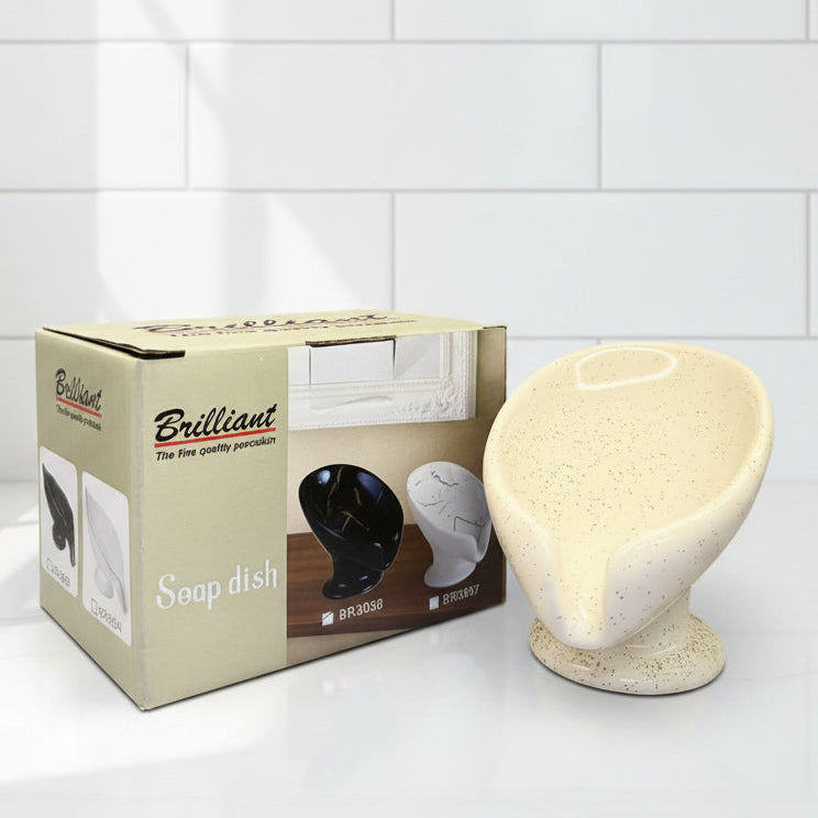 BR3039 Soap Dish Beige Granite 60c