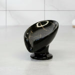 BR3036 Soap Dish Black Marble 60c