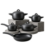 UC-FS1109 Black 9Pcs Cookset 1c