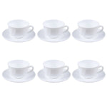 XWB190-W 190ml 6Pcs Cup Set Opal 12c