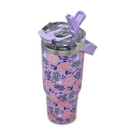 ZF-045-5 Purple SS Cup 3D-F 900ml 24c
