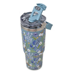 ZF-045-1 Iris Blue SS Cup 3D-F 900ml 24c