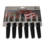 DH4360 5" Steak Knife 6Pcs Set 20cm 48c