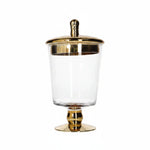 CB-204 Glass Storage Jar 9.1x24cm 12c