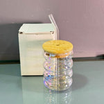 CG255 Glass With Straw Cup