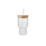 RXG-026 Glass With Straw 450ml 98c