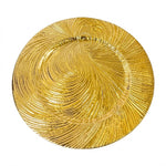 504-1-4-Golden Round Plate 6pcs Set