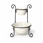 BW20-99 2 Teir Bowl Stand 12c