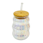 CG252 Glass With Straw Cup