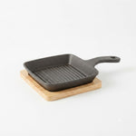 ZYB195 Frying Pan 15x2.5cm Cast Iron 12c