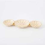BR5061 15"Petal Shape 3-Grid Bowl (G) 8c